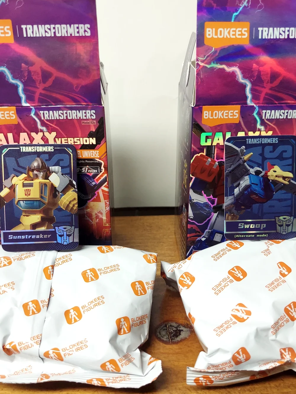Blokees Transformers Galaxy Model Kits 7 Mystery Boxes from 06 Parallel Universe